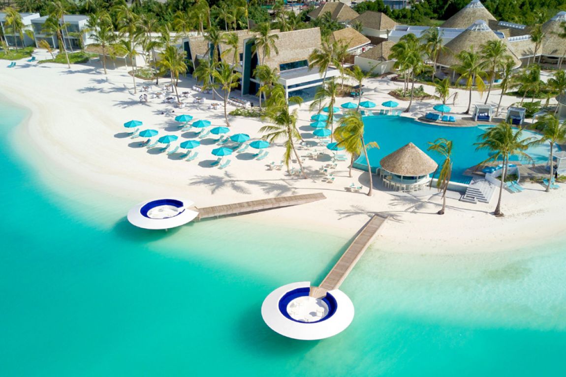 5-Sterne Kandima Maldives Resort im Herzen der Malediven
