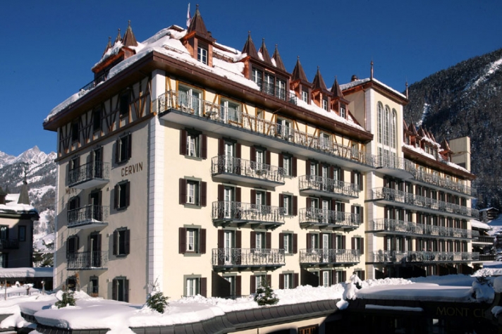 5-Sterne Hotel Mont Cervin Palace in Zermatt, Schweiz
